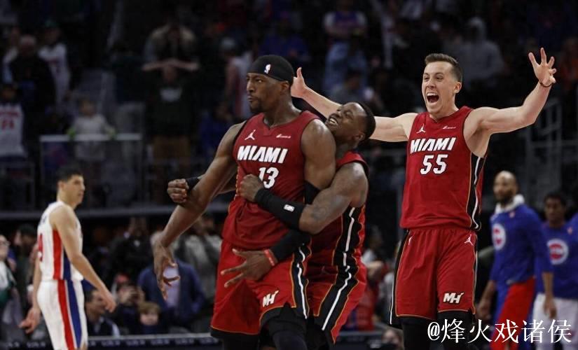 阿德巴约30+11助热火击败步行者 活塞力克猛龙致其6连败