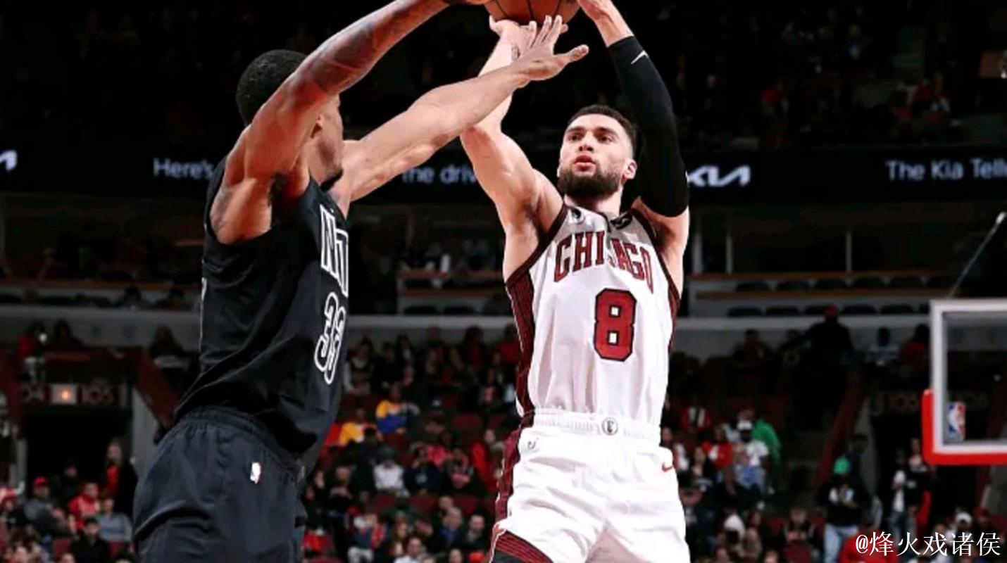 拉文36分公牛力克绿军3连胜 篮网送猛龙6连败